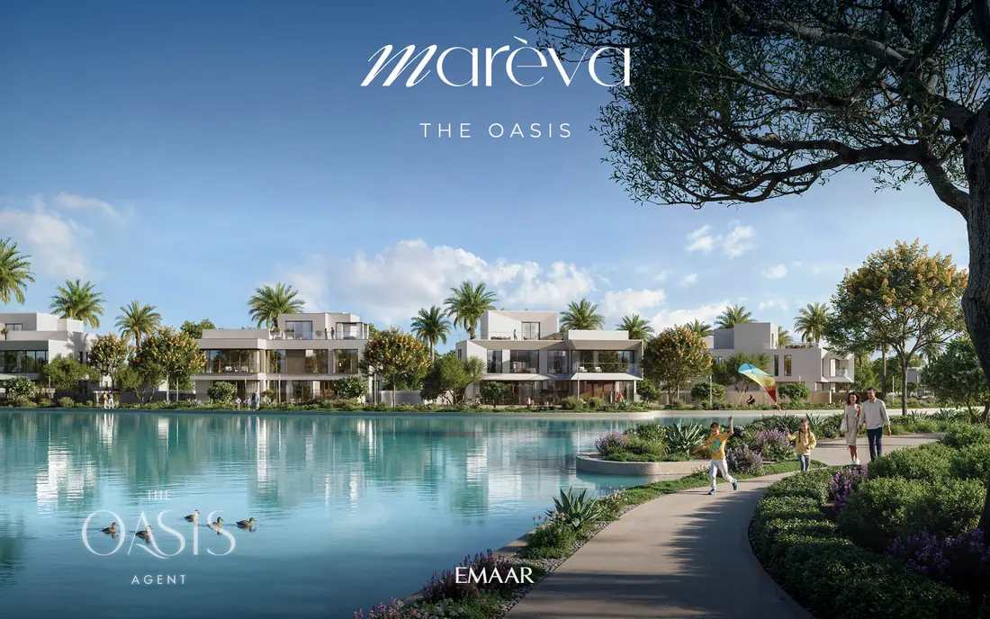 The Oasis by Emaar, mareva render