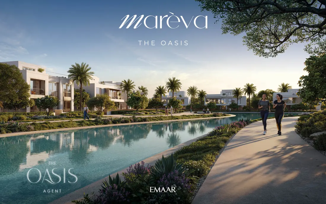 The Oasis by Emaar, mareva render