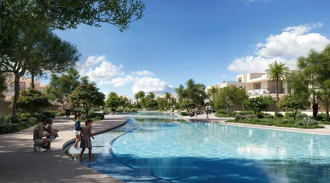 Waterfront promenade at Address Villas Tierra